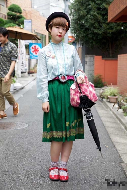 ngất với thời trang lạ trên đường phố tokyo
