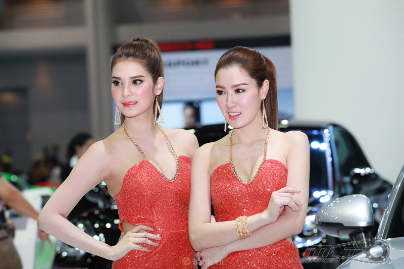 Những bóng hồng vô cùng xinh đẹp tại triển lãm bangkok motor show 2016