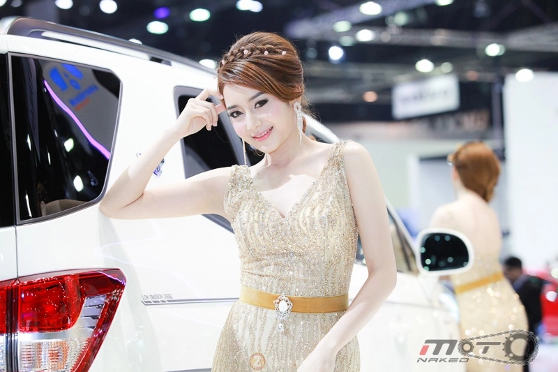 Những bóng hồng vô cùng xinh đẹp tại triển lãm bangkok motor show 2016