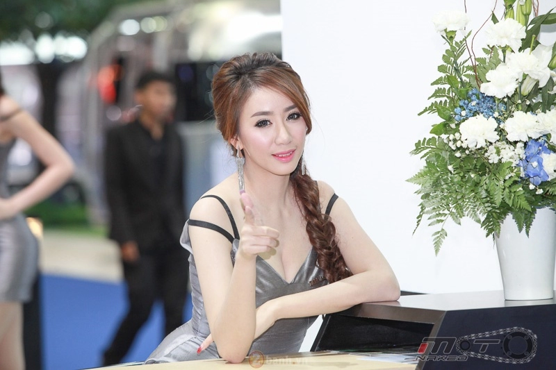 Những bóng hồng vô cùng xinh đẹp tại triển lãm bangkok motor show 2016