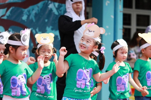 Những khoảnh khắc ấn tượng trong lễ khai giảng