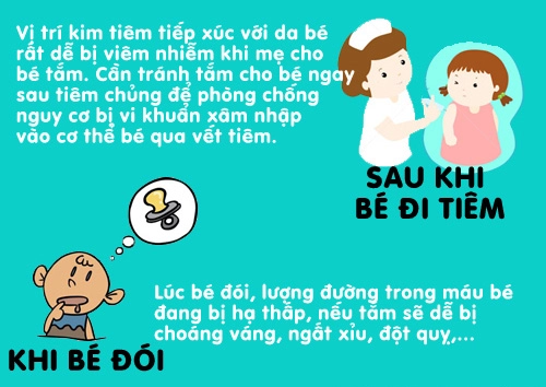 Những kiểu tắm cực có hại cần tránh cho bé