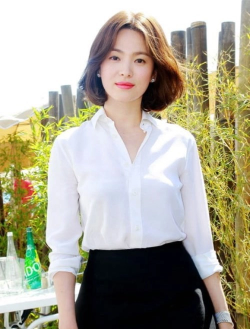 Những kiểu tóc mùa hè tuyệt đẹp của song hye kyo