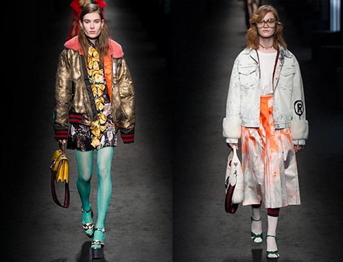 Những quý cô gucci đẹp nghẹt thở khai màn milan fw