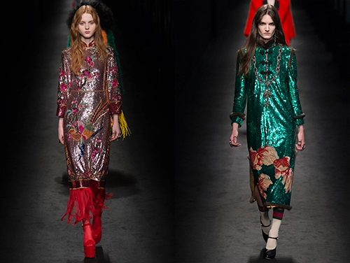 Những quý cô gucci đẹp nghẹt thở khai màn milan fw