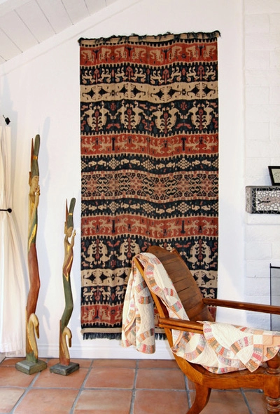 Những tấm thảm miếng vải làm đẹp cho tường