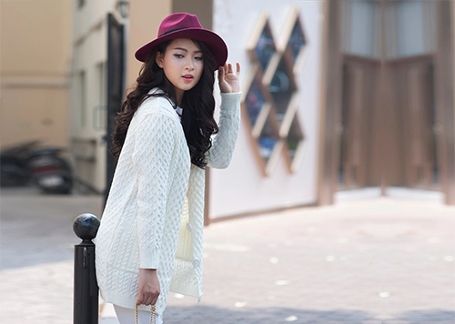 Nữ công sở sành điệu với cardigan hot nhất thu đông 2015