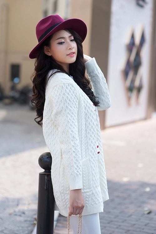 Nữ công sở sành điệu với cardigan hot nhất thu đông 2015