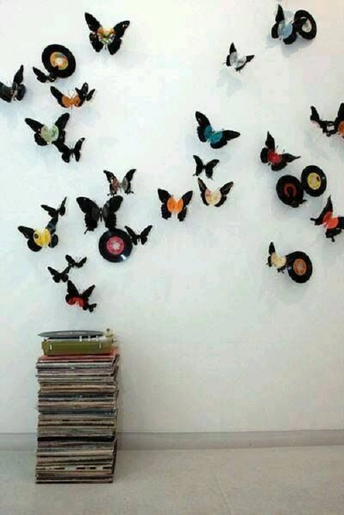 Nửa tiếng bày phòng ngủ như mơ với bướm 3d nghệ thuật