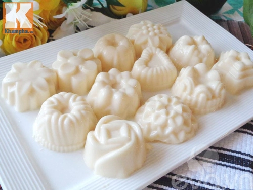 Pudding sữa thanh mát dễ làm ai cũng mê