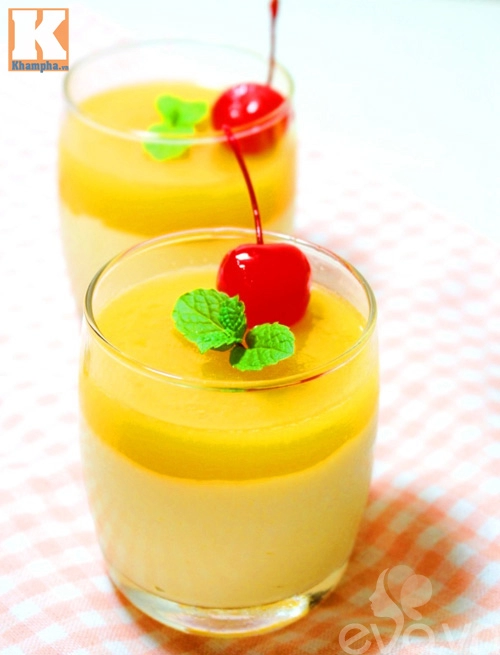 Pudding xoài vừa ngon mát lại dễ làm