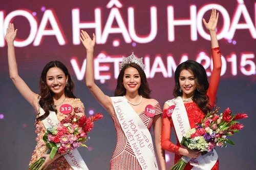 Scandal bủa vây phạm hương vẫn đăng quang hhhvvn 2015