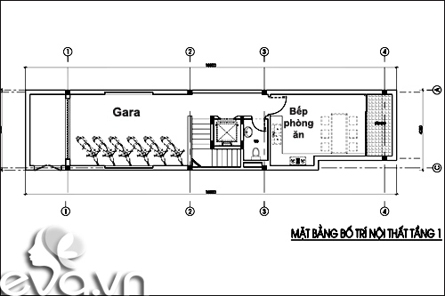 Thiết kế nhà ở kết hợp cho thuê trên đất 72m2