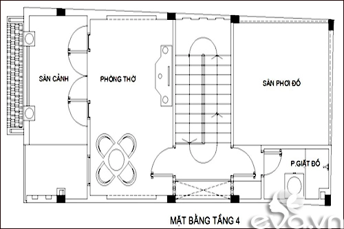 Thiết kế nhà ống 50m2 mặt tiền hẹp