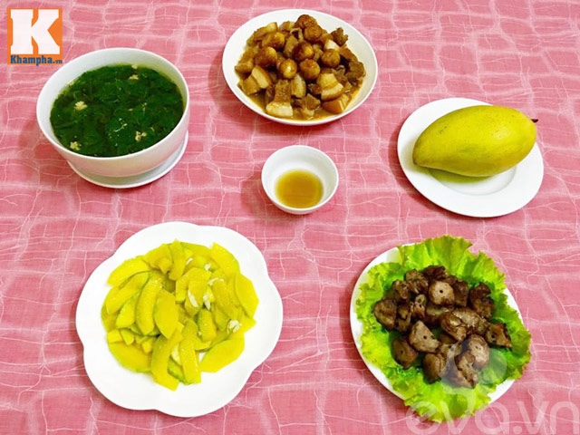 Thực đơn ngon miệng cho cả nhà