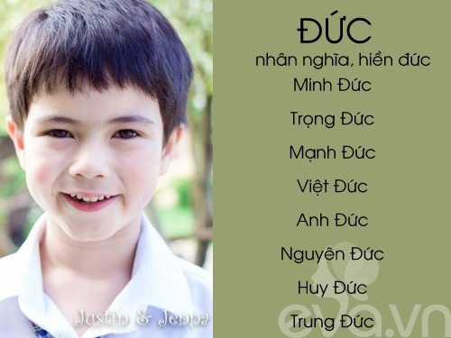 Top tên sang nghĩa đẹp cho bé trai 2016 phần 1