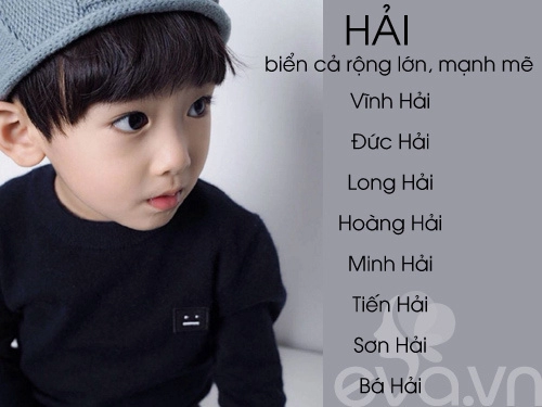 Top tên sang nghĩa đẹp cho bé trai 2016 phần 1