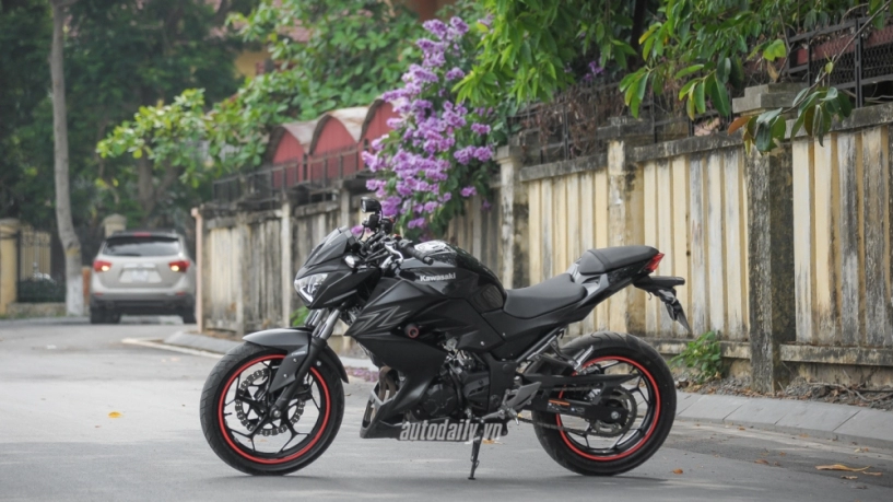 Trên yên cảm nhận chiếc kawasaki z300 abs