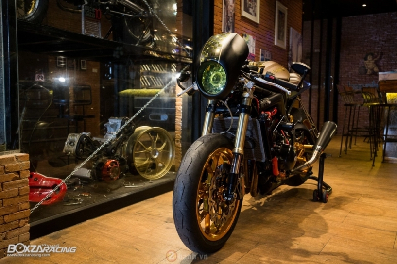 Triumph street triple 675 siêu ấn tượng trong bản độ cafe racer