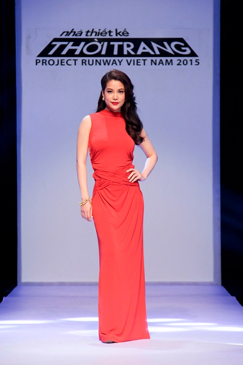 Trương ngọc ánh váy áo thất thường tại project runway 2015