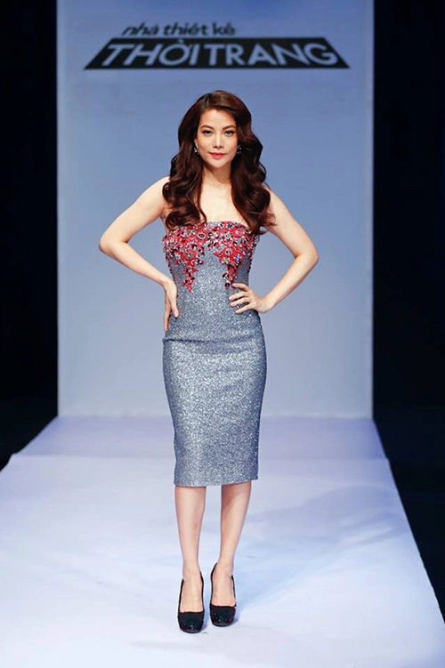 Trương ngọc ánh váy áo thất thường tại project runway 2015