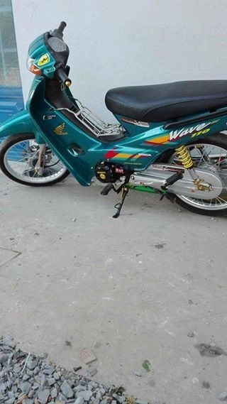 Wave 50cc được dọn lại leng keng với bộ máy 110 mạnh mẽ