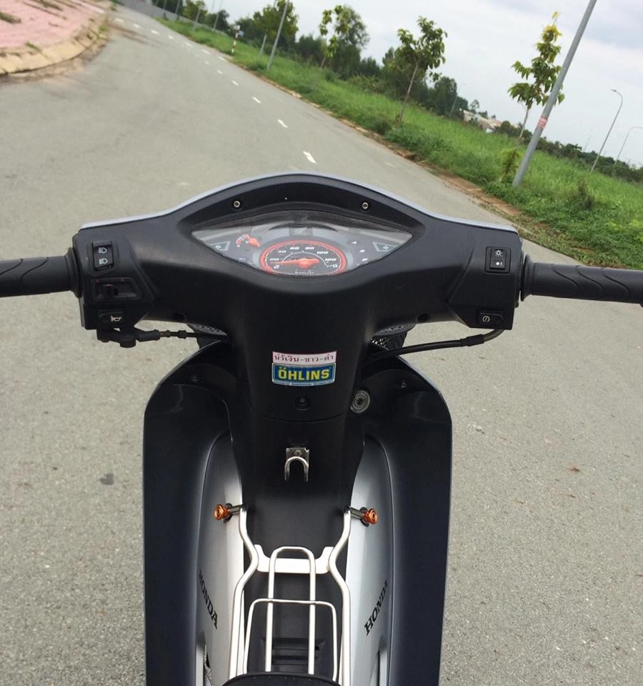 Wave a xám lông chuột của biker biên hòa