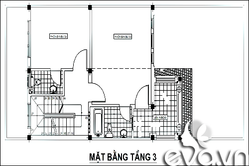 Xây 4 tầng nhà khang trang trên đất 100m2