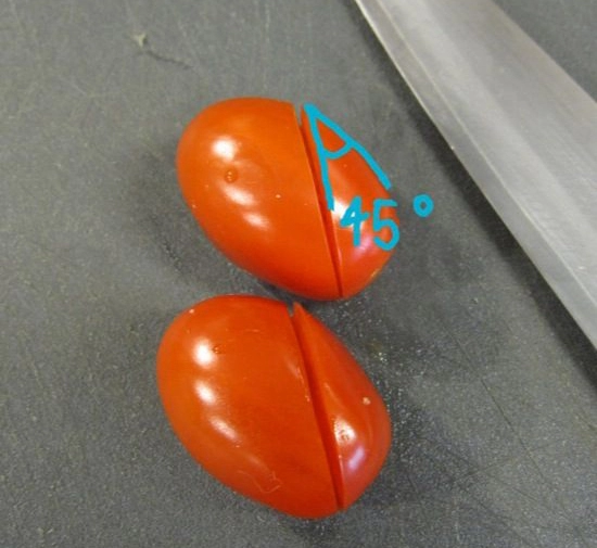 Xếp cà chua hình trái tim cho valentine trong 1 phút
