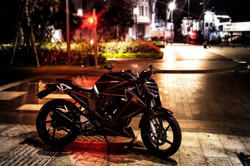 Yamaha fz16 độ chế mủ đầy hầm hố mang phong cách samurai