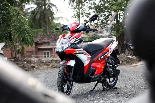 Yamaha nouvo 5 độ tem đấu đầy phong cách và thể thao