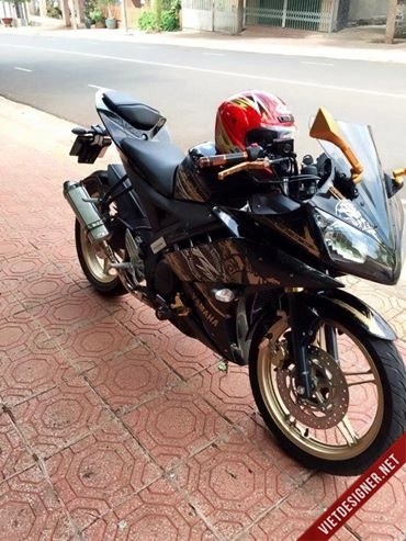 Yamaha r15 ver special màu đen mâm đồng