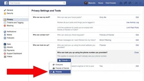 14 bước giúp tài khoản facebook trở nên vô hình