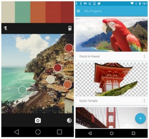 Adobe tung 4 ứng dụng xử lý video hình ảnh cho android