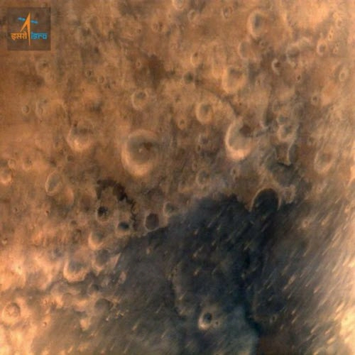 Ảnh chụp sao hỏa từ vệ tinh của ấn độ
