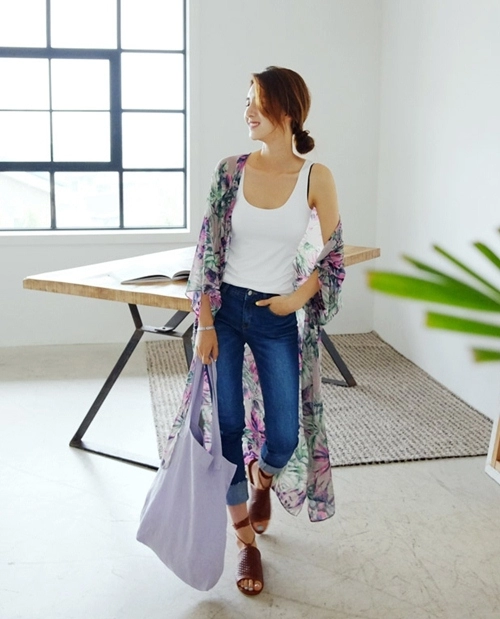 Áo khoác chiffon chất xúc tác cho mọi phong cách mùa hè