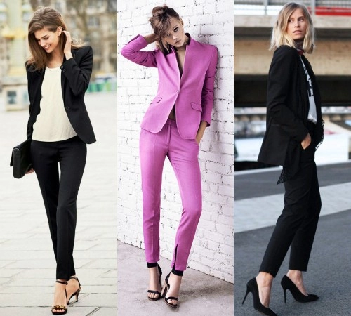 Các cô gái có nên mang những bộ suit trở lại