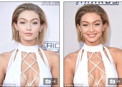 Gigi hadid thống trị thảm đỏ với váy của ntk gốc việt