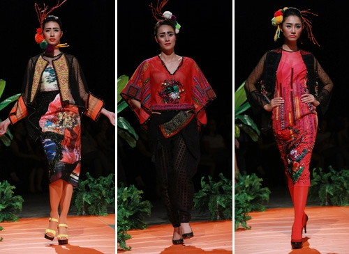 Haute couture khép màn tuần lễ thời trang việt