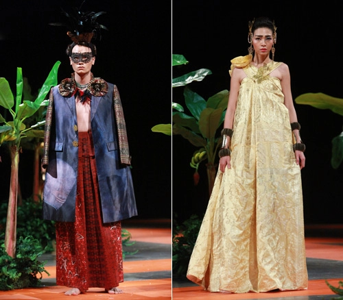 Haute couture khép màn tuần lễ thời trang việt