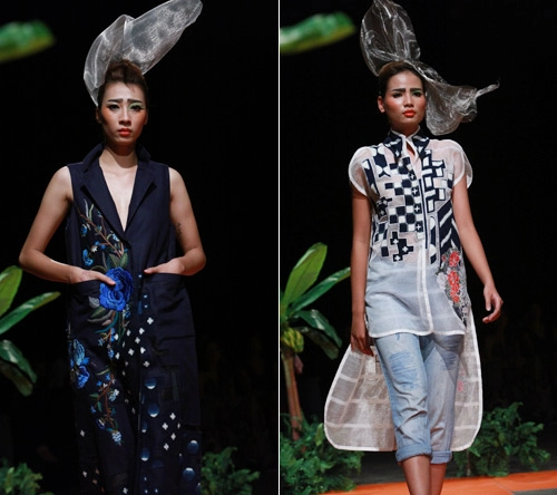 Haute couture khép màn tuần lễ thời trang việt