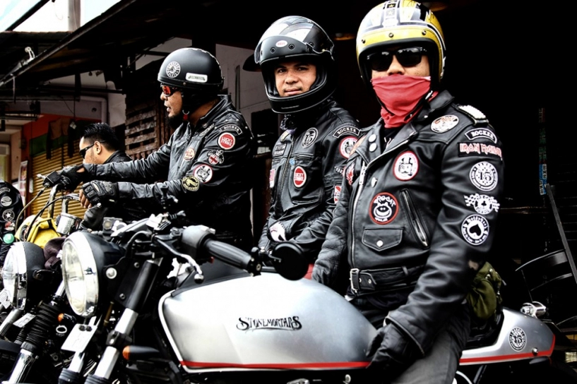 Hình ảnh nhóm caferacer ở kuala lumpur