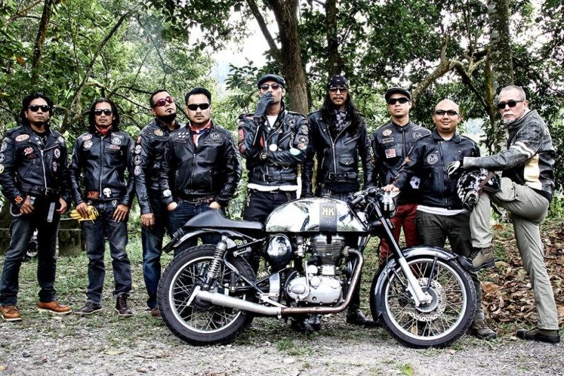 Hình ảnh nhóm caferacer ở kuala lumpur