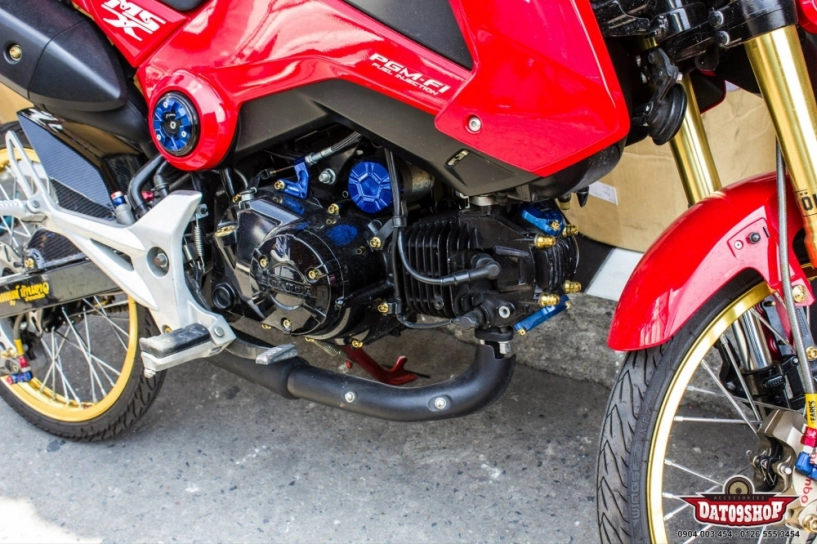 Honda msx dọn phong cách đầy chất chơi của biker thái