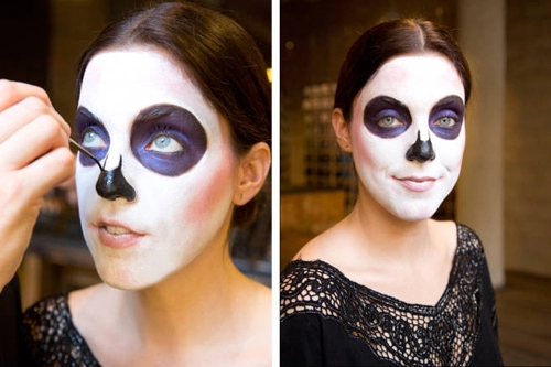 Hướng dẫn vẽ mặt nạ ấn tượng ngày halloween