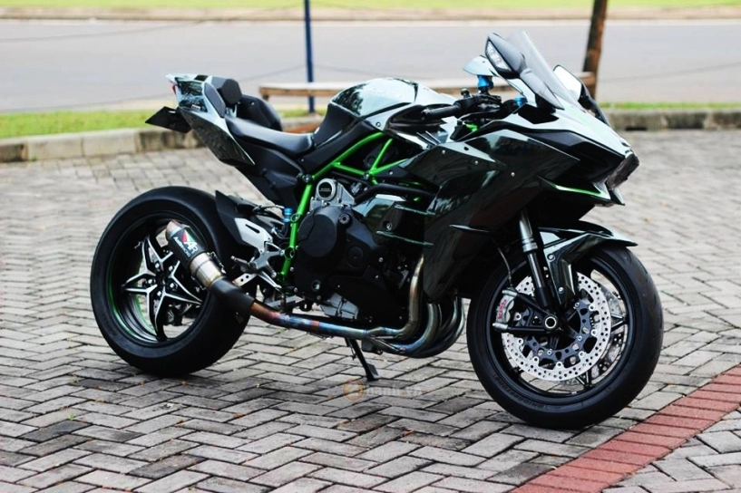 Kawasaki ninja h2 tuyệt đẹp trong bản độ cực chất đến từ indonesia