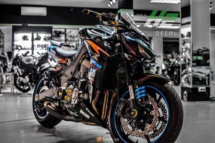 Kawasaki z1000 quái vật trong đêm đầy ma mị