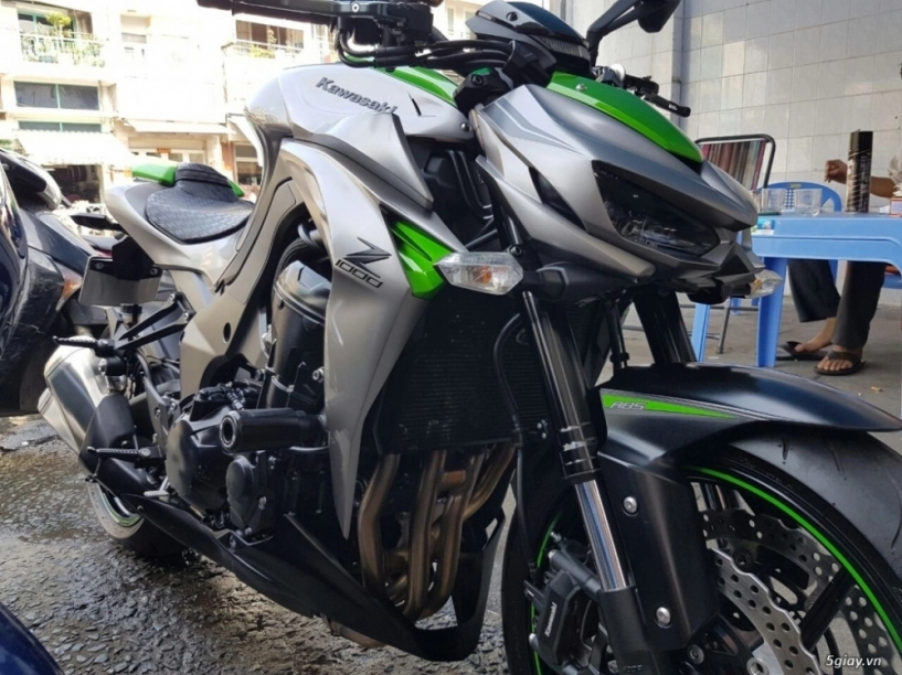 Kawasaki z1000 sx 122015 màu xám xanh mới 999