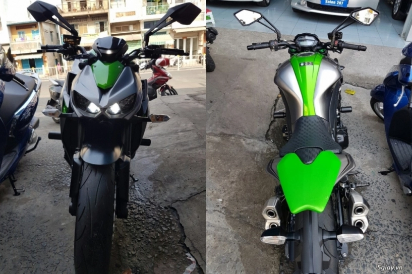 Kawasaki z1000 sx 122015 màu xám xanh mới 999