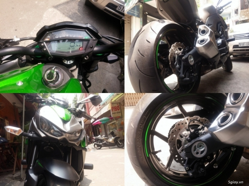 Kawasaki z1000 sx 122015 màu xám xanh mới 999